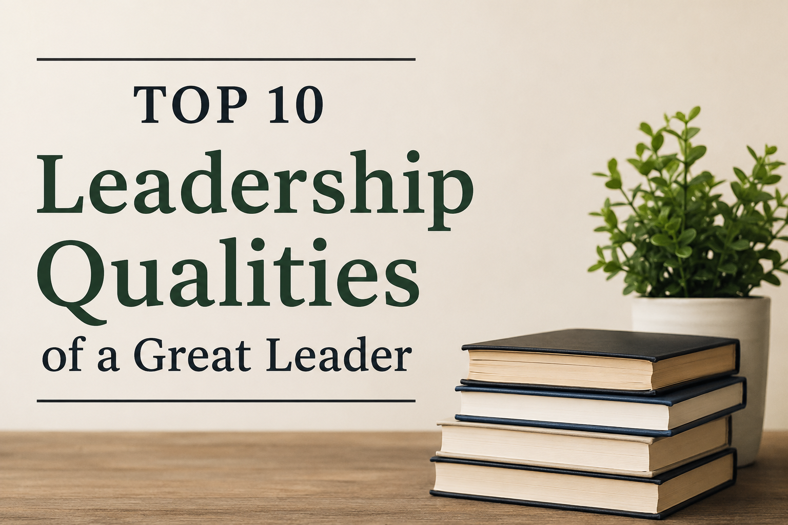 Top 10 Leadership Qualities That Make a Great Leader